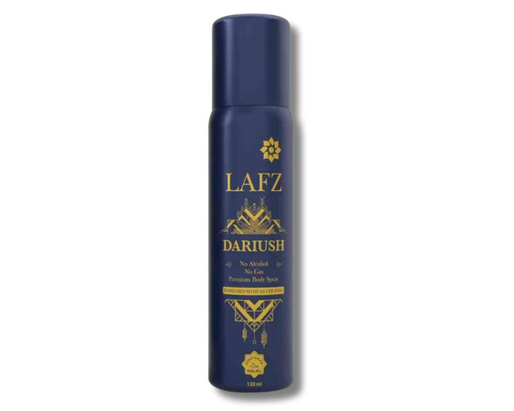 Lafz Dariush Premium Body Spray 120ml India (Buy1 Get1 Free)