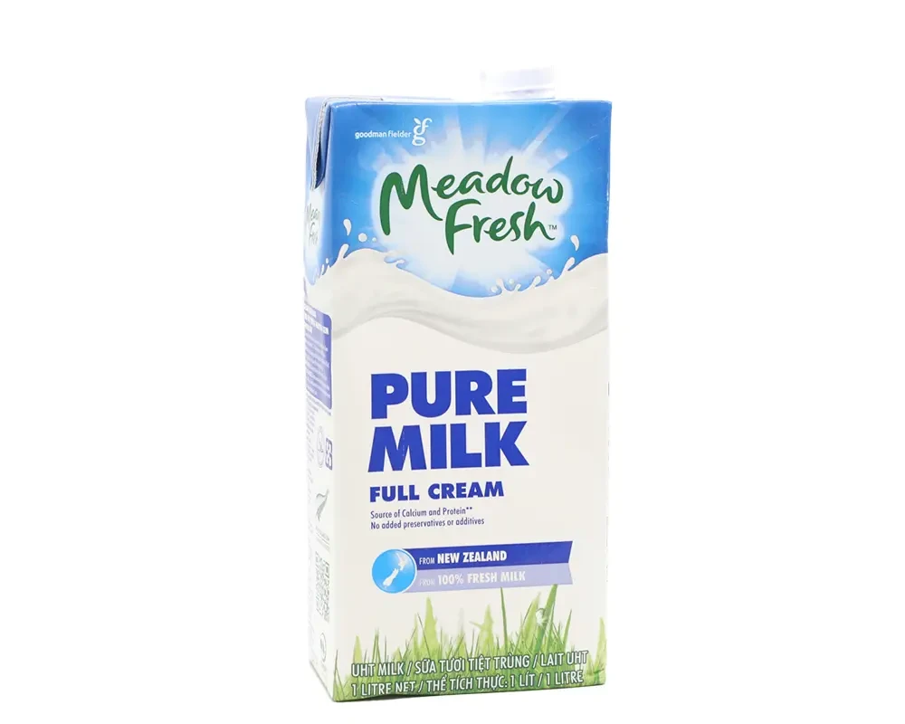 Meadow Fresh Pure Full Cream Milk 1L