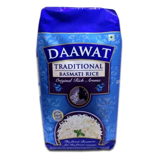 Daawat Traditional Basmati Rice 1 Kg