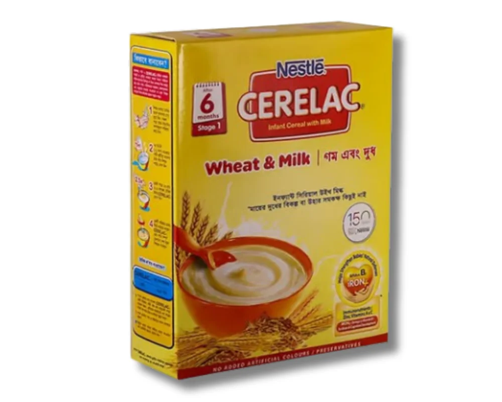 Cerelac Wheat & Milk 400(±)50gm (BIB)