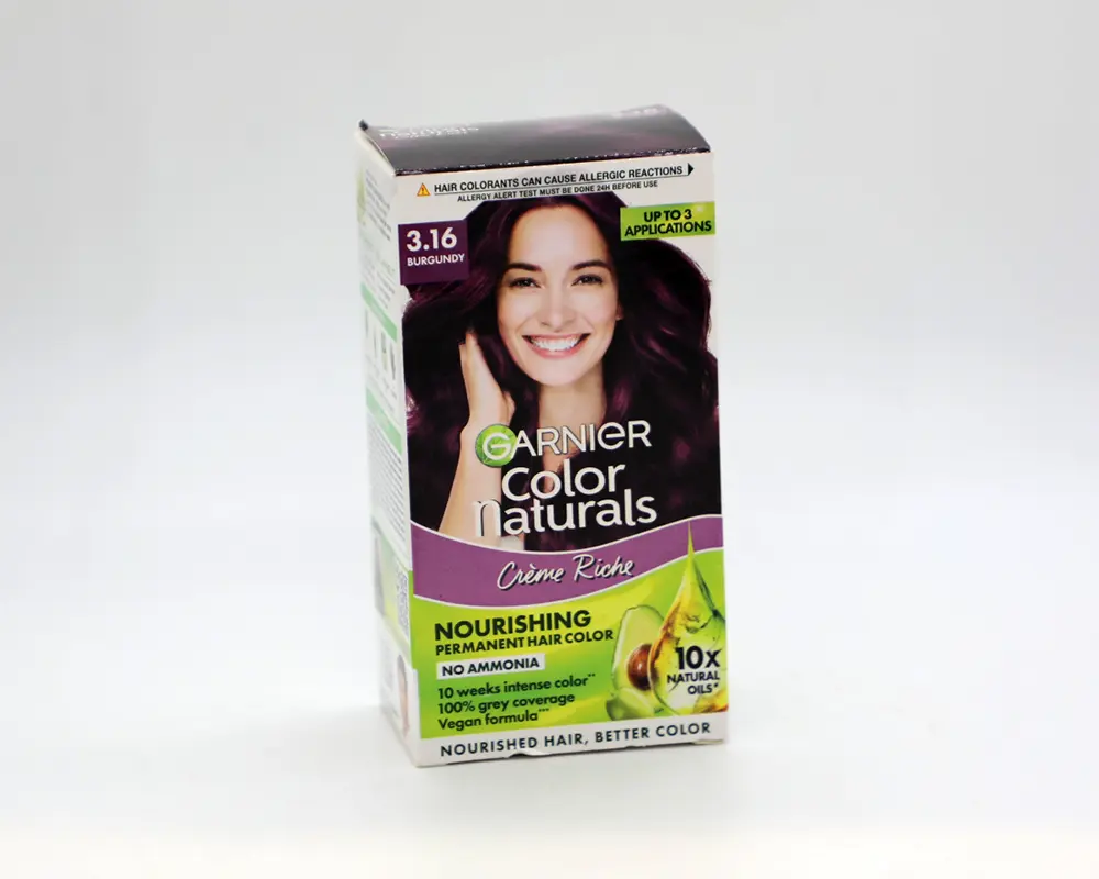 Garnier Color Natural 3.16 Burgundy 70ml+60gm
