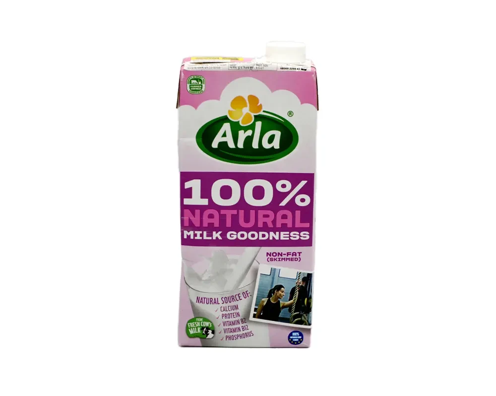 Arla Natural Milk Skimmed 0.3% 1L