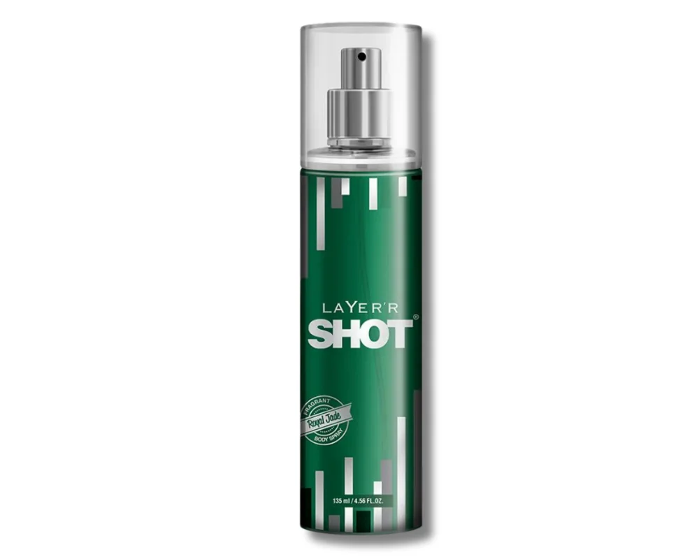 Layer Shot Royal Jade Body Spray 135ml