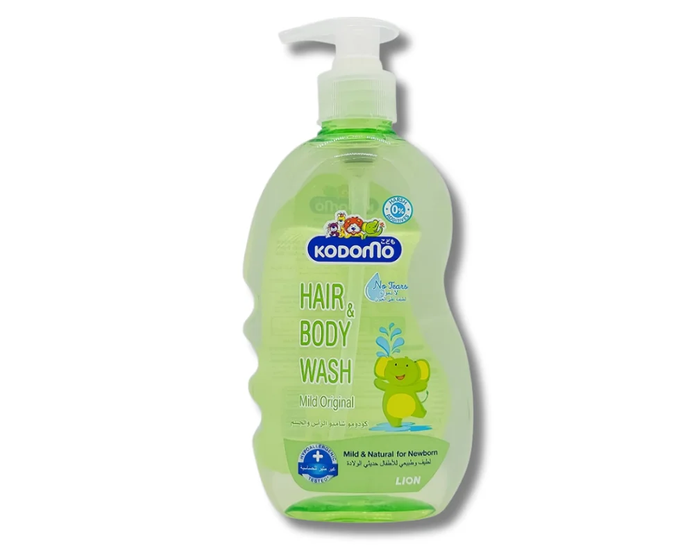 Kodomo Baby Hair & Body Wash 400ml