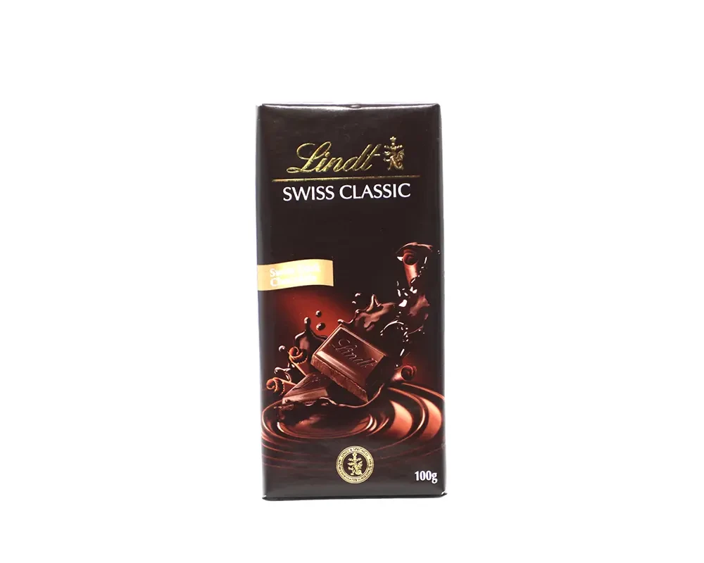 Lindt Swiss Dark Chocolate 100gm