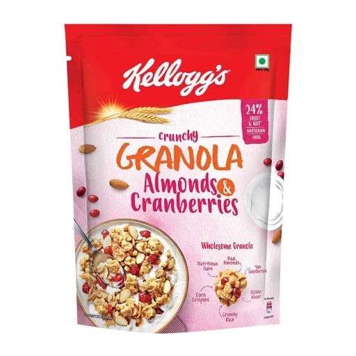 Kelloggs Crunchy Granola Almonds & Cranberries 460g
