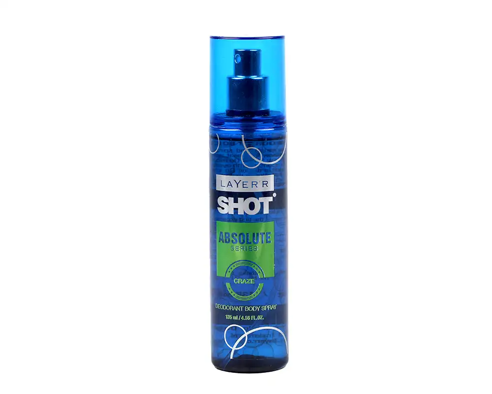 Layer Shot Craze Body Spray 135ml