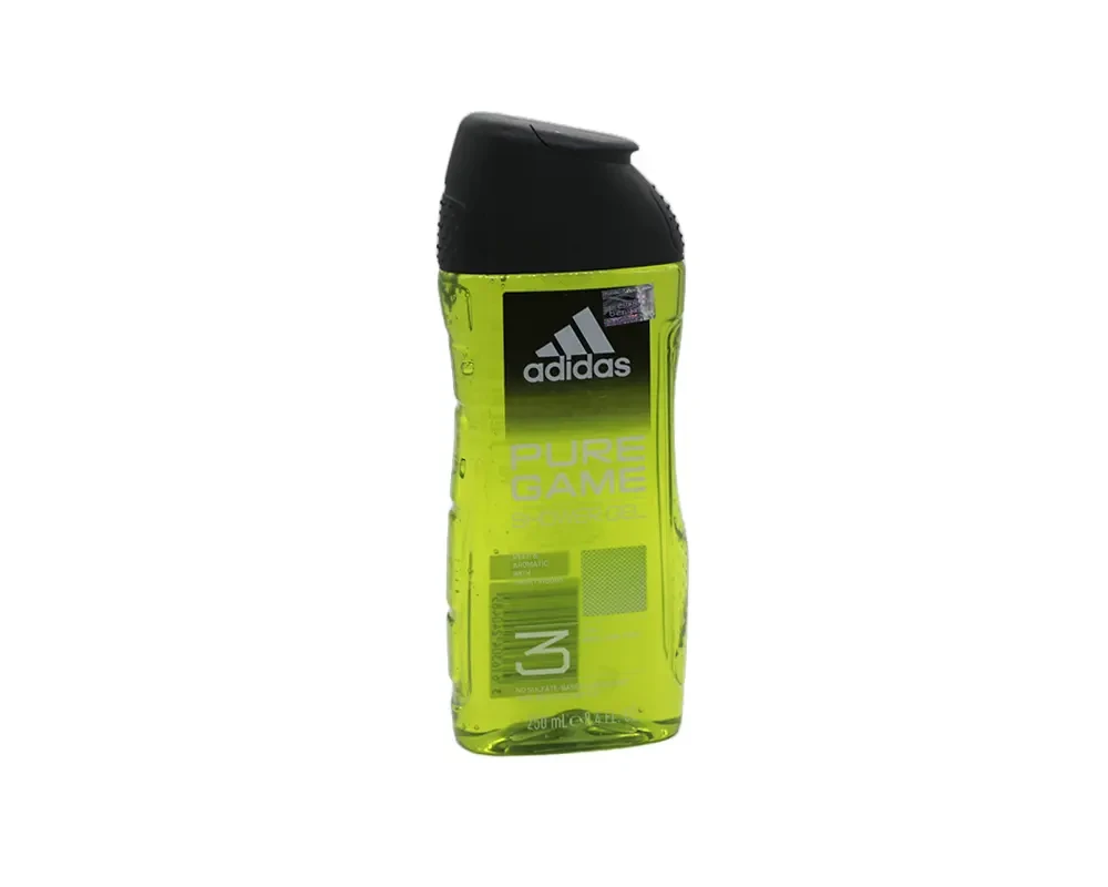 Adidas Pure Game Body Hair Face 3-250ml