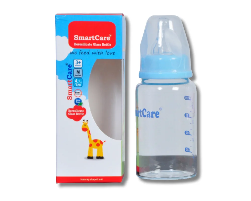 Smart Care Borosilicate Glass Bottle 120ml China