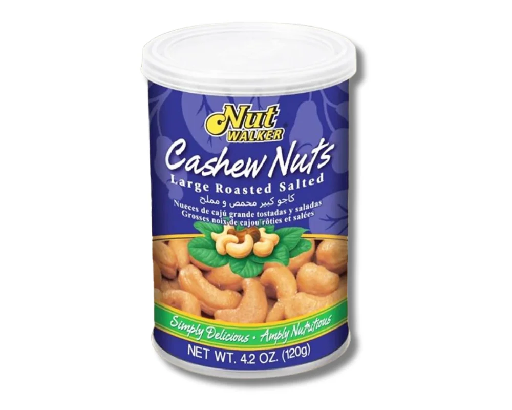 Nut Walker Cashew Nuts Large Roasted Salted 120gm