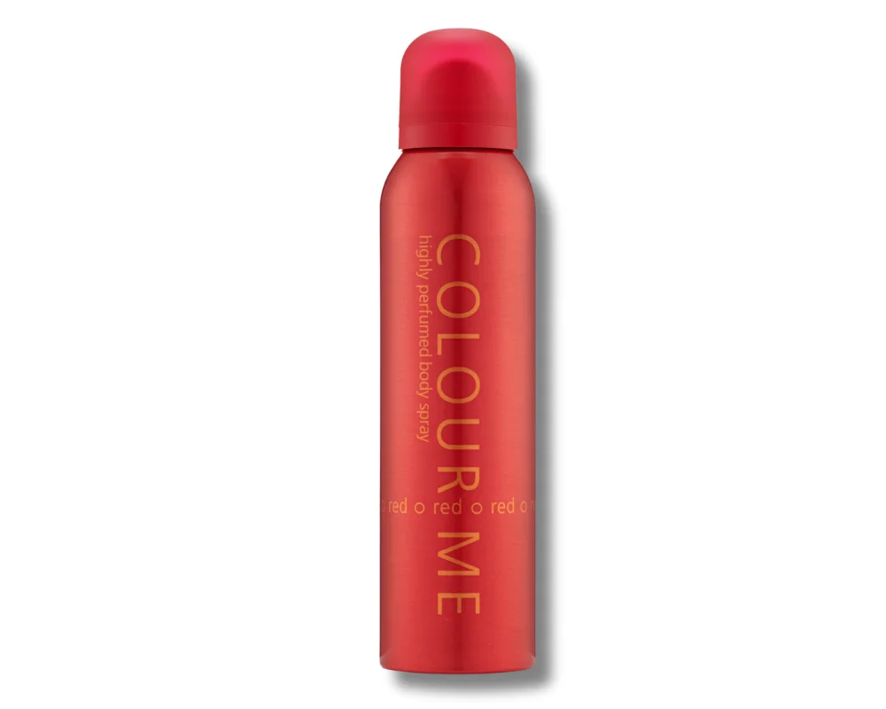 Colour Me Body Spray Red 150ml
