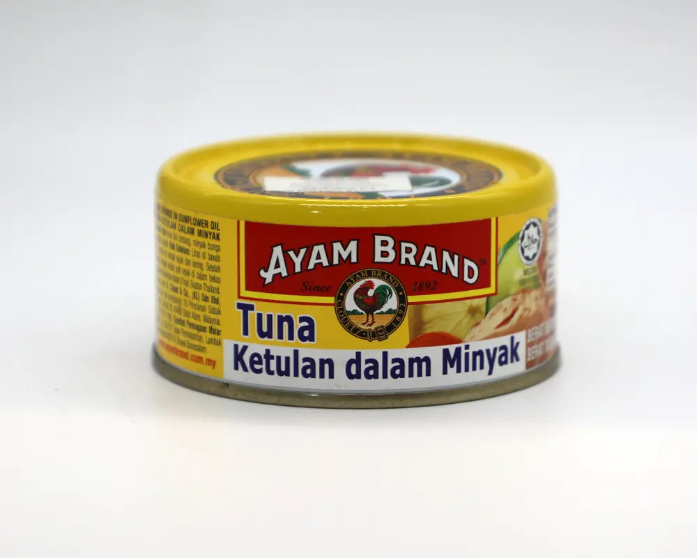 Ayam Brand Tuna Flakes in Sunflower Oil 185gm