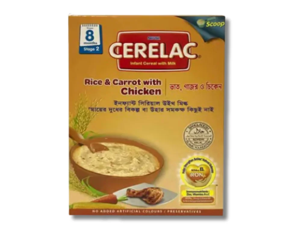 Nestle Cerelac Rice & Carrot With Chicken 350gm