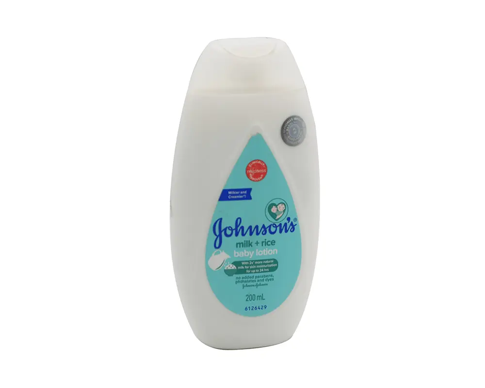 Johnson's Milk + Rice Baby Lotion 200ml Malaysia