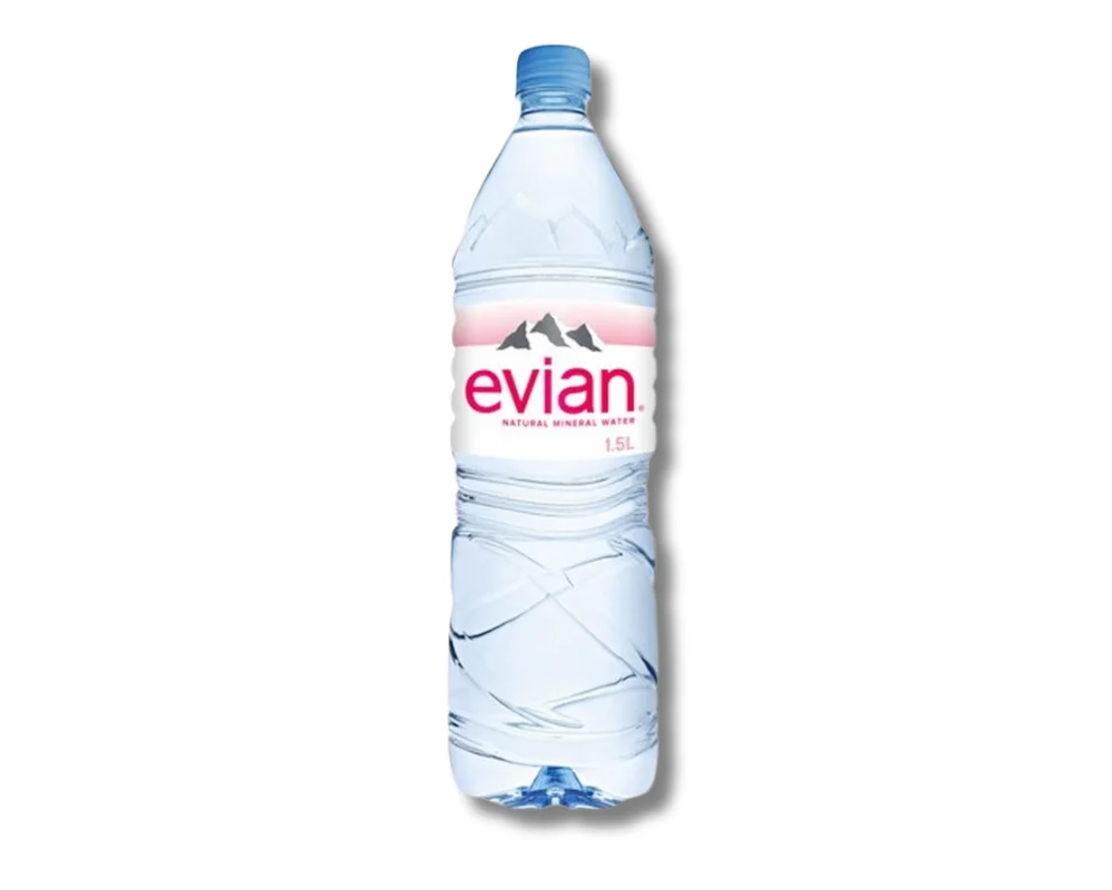 Evian Natural Mineral Water 1.5L