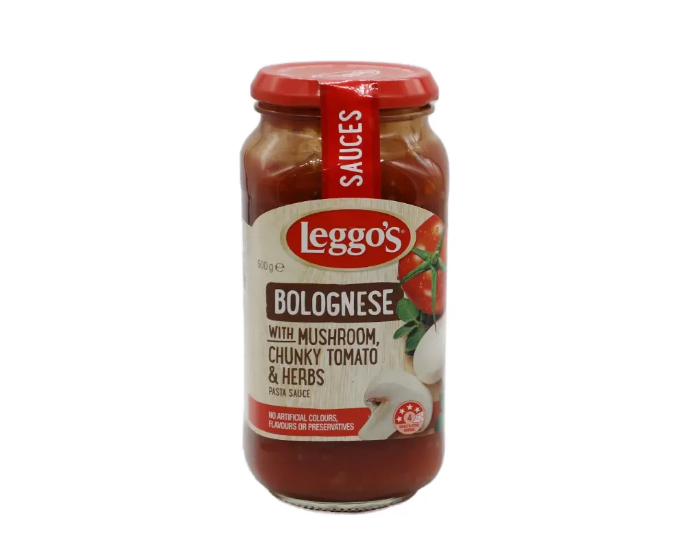 Leggos Mushroom Bolognese Pasta Sauce 575(±)75gm