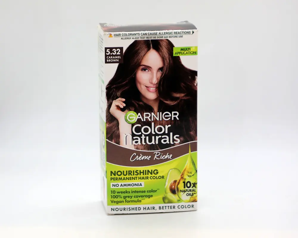 Garnier Hair Color Caramel Brown Shade 5.32 70ml+60gm