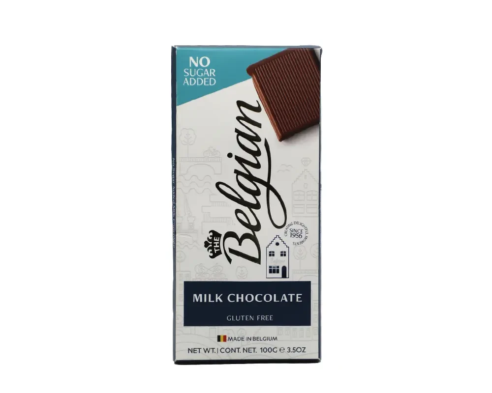 Belgian Milk Chocolate No Sugar Add 100gm