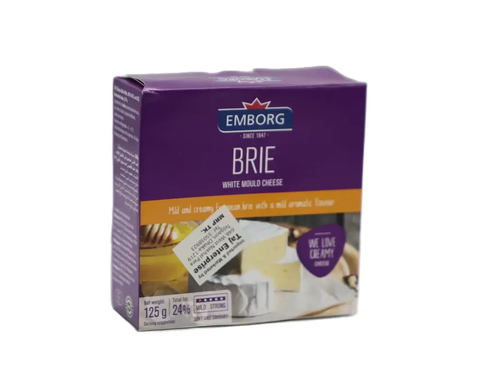 Emborg Brie Cheese 125gm