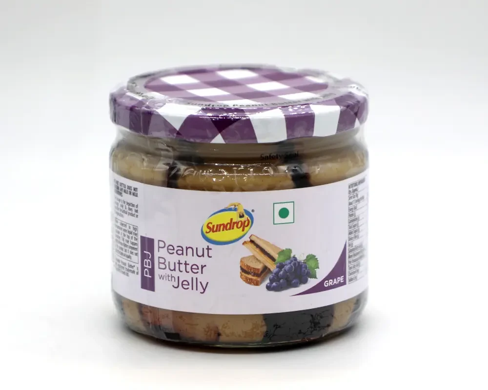 Sundrop Peanut Butter Grape Jelly 340gm
