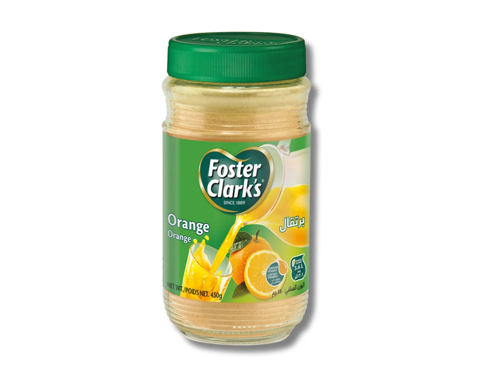 Foster Clark's Instant Drink Orange 450gm (jar)